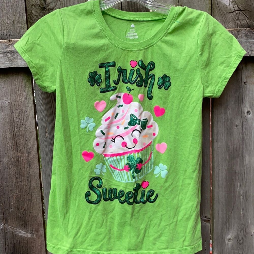 Irish theme tee sz. 14-16